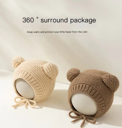 Babyhut Herbst und Winter Baby Wollhut