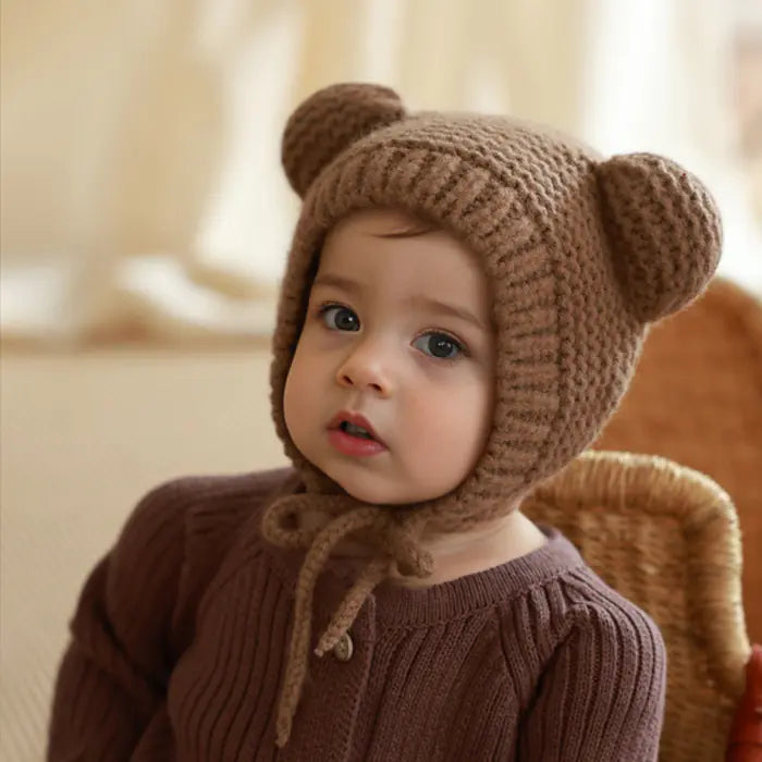 Babyhut Herbst und Winter Baby Wollhut