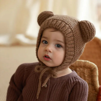 Babyhut Herbst und Winter Baby Wollhut
